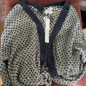 Calson long knit sweater size medium